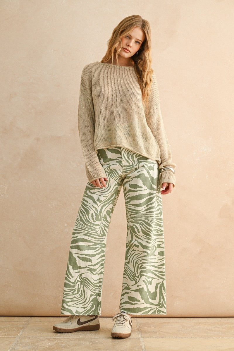 Light Weight Loose fit Knit Top