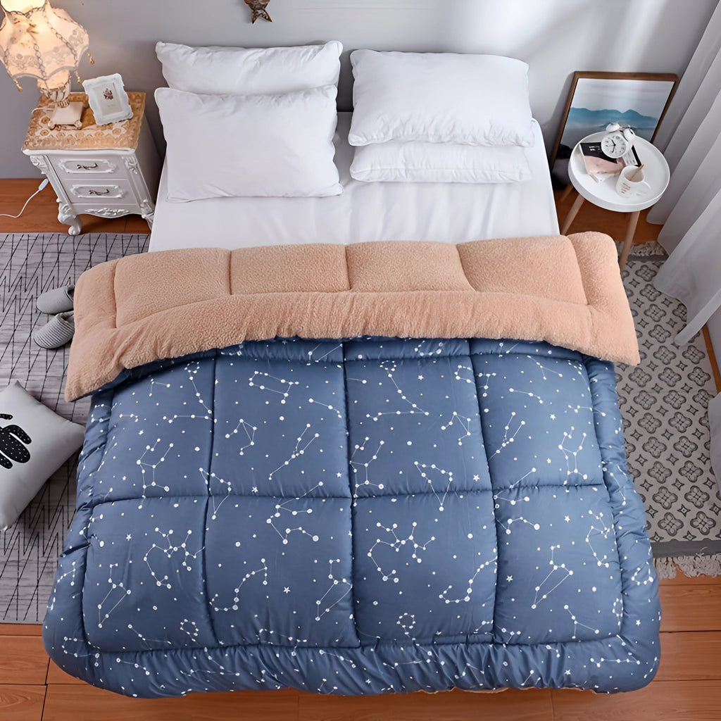 Blue Star Weighted Blanket - Anxiety Relief & Sleep Aid