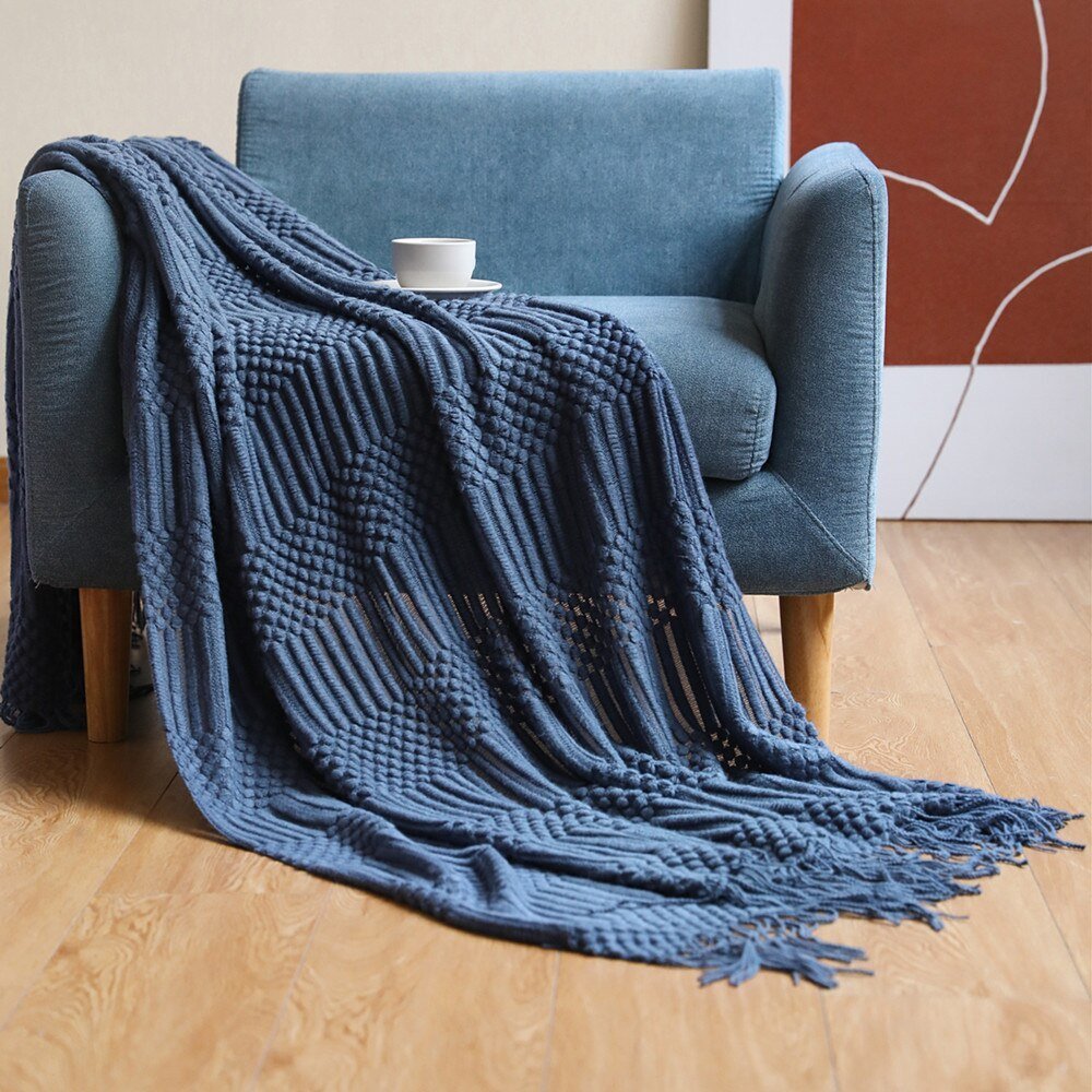Sofa Knitted Blanket